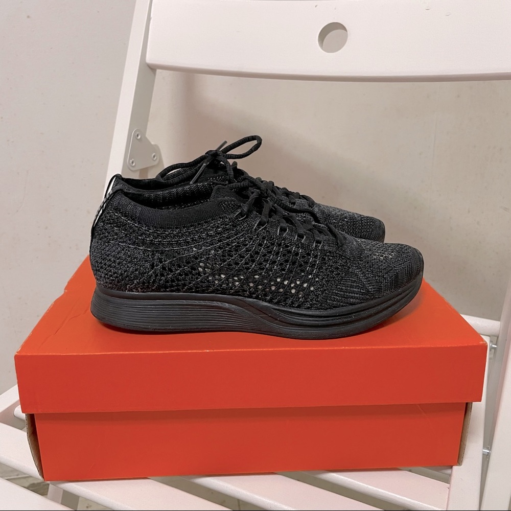 Nike Flyknit Racer Black Anthracite